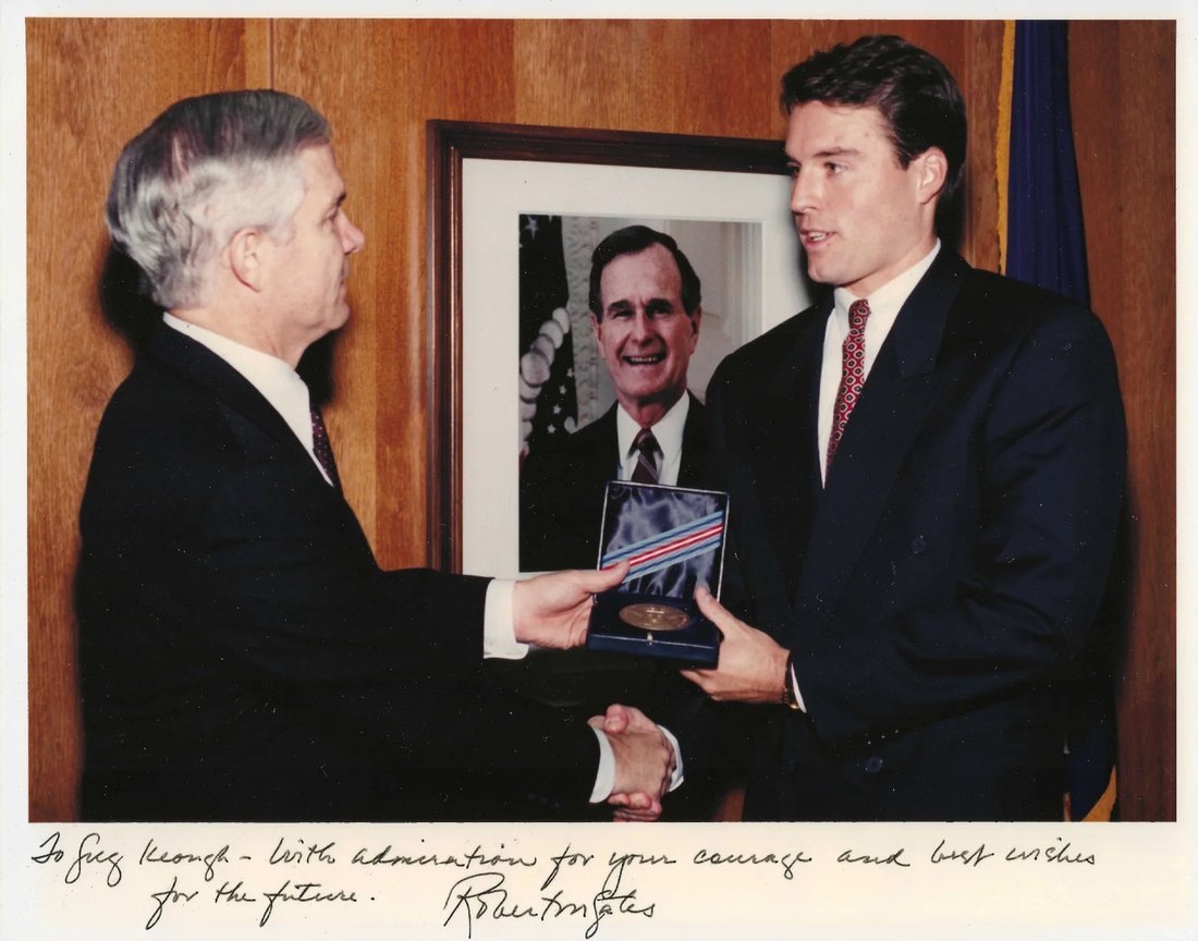 CIA Intelligence Star ceremony